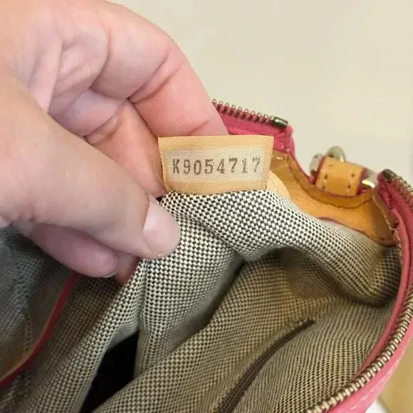 Dooney and Bourke Dillen Satchel Crossbody Bag Bubble Pink Double Pocket Leather - Picture 3 of 9